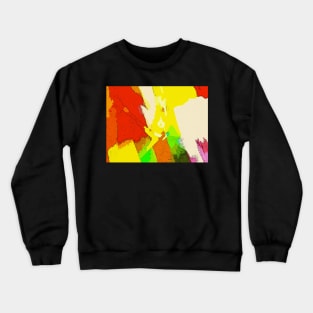 Joy Of Colors. Abstract live colors design Crewneck Sweatshirt